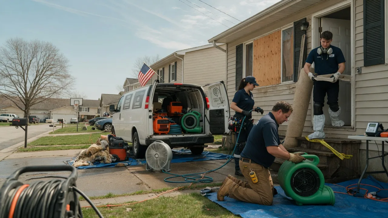 Water Damage Restoration in Tioga, ND near me